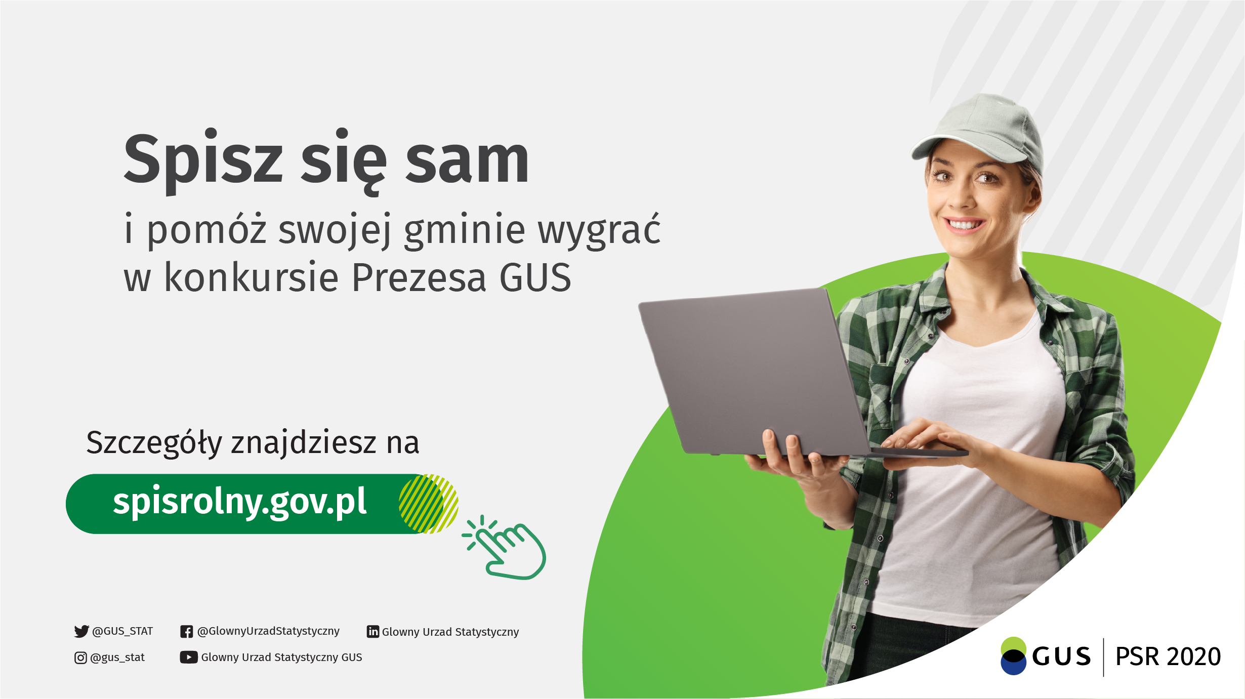 Konkurs Prezesa GUS, na największą liczbę spisanych osób w gminie.